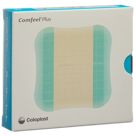 Comfeel Plus flexibilní krytí na rány 10x10cm 10 ks