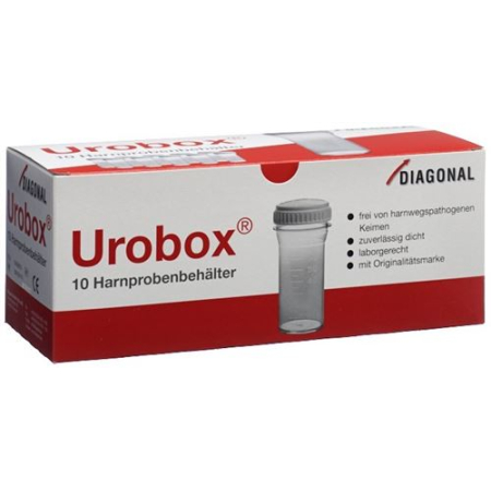 Urobox Harnprobenbehälter estéril 60ml 10 unid.