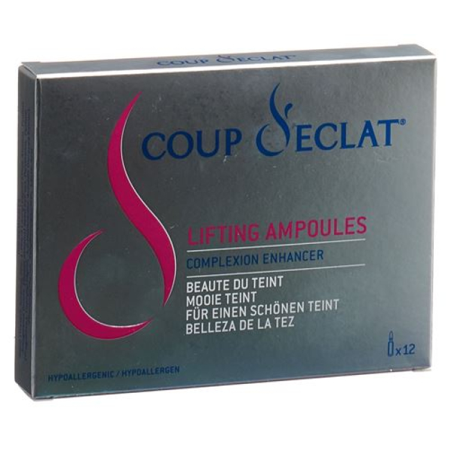 Coup D Eclat ampola facial natural 12 x 1 ml