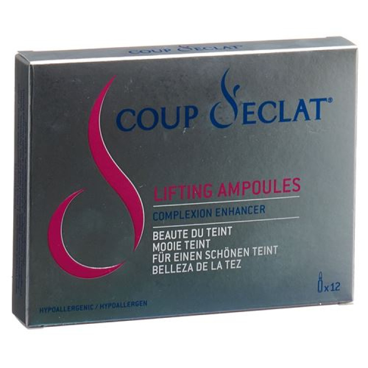 Tinh chất dưỡng da mặt tự nhiên Coup D Eclat 12 x 1 ml