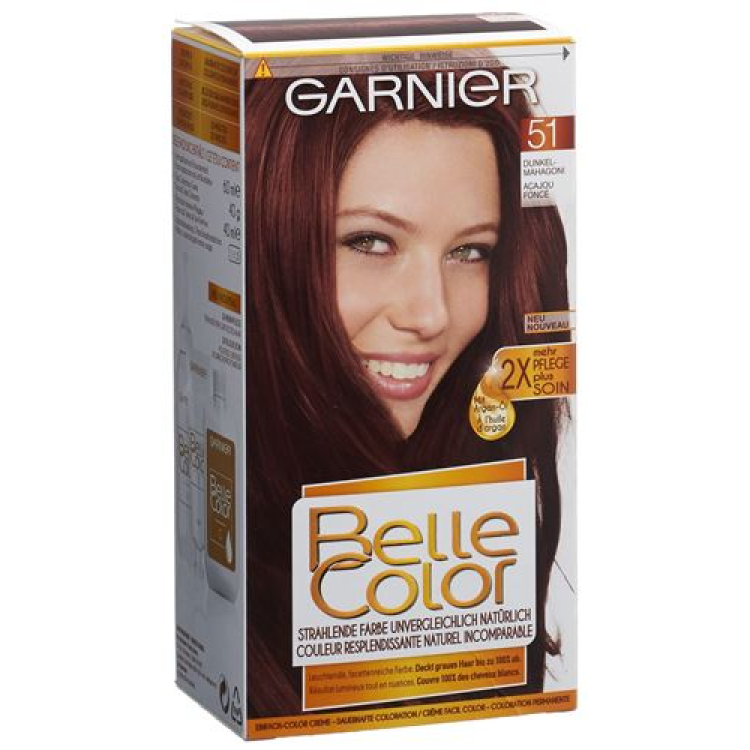 Belle Color Simply Color Gel št. 51 temni mahagoni