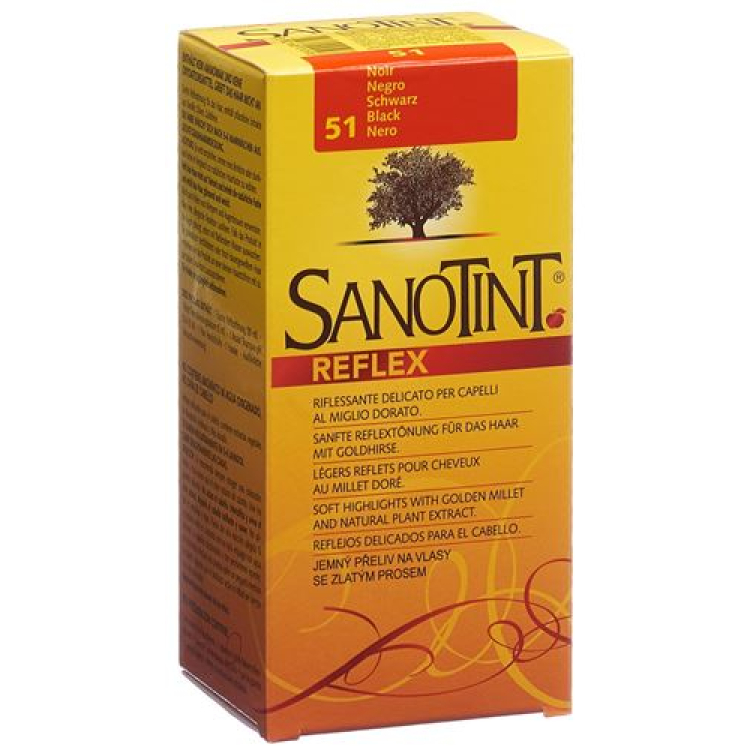 Sanotint Reflex Hair Dye 51 hitam