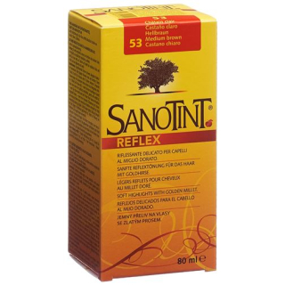 თმის საღებავი Sanotint Reflex 53 ღია ყავისფერი