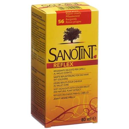 Sanotint рефлексі Haartönung 56 қара өрік қызыл