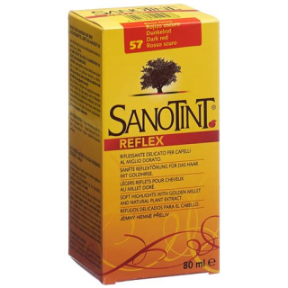 Sanotint Reflex Hair Dye 57 tumepunane