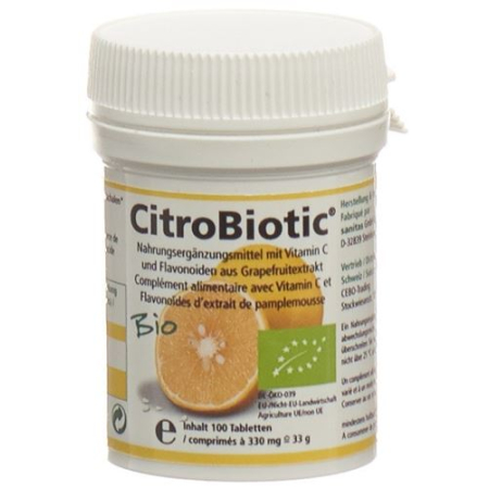 Citrobiotic greipinsiemenuutetabletit Bio 100 kpl