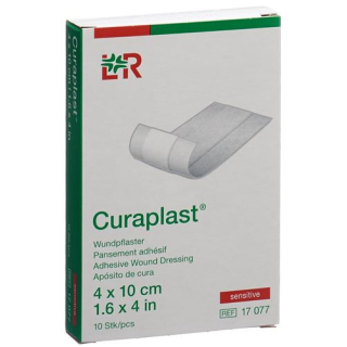 ក្រណាត់រុំរបួស Curaplast 4cmx10cm ពណ៌ស្បែក 10pcs