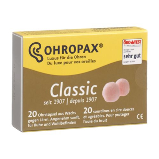 Ohropax Classic Wax Balls 20 pcs