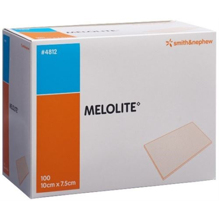 MELOLITE wound compress 10cmx7.5cm 100 bags