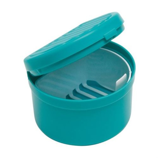 Hausella Dental Box with turquoise insert