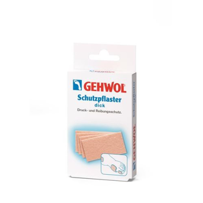 Gehwol protective plaster 90x45mm thick 4 pcs