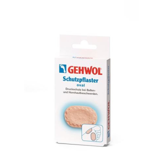 Gehwol parches protectores ovalados 4 uds