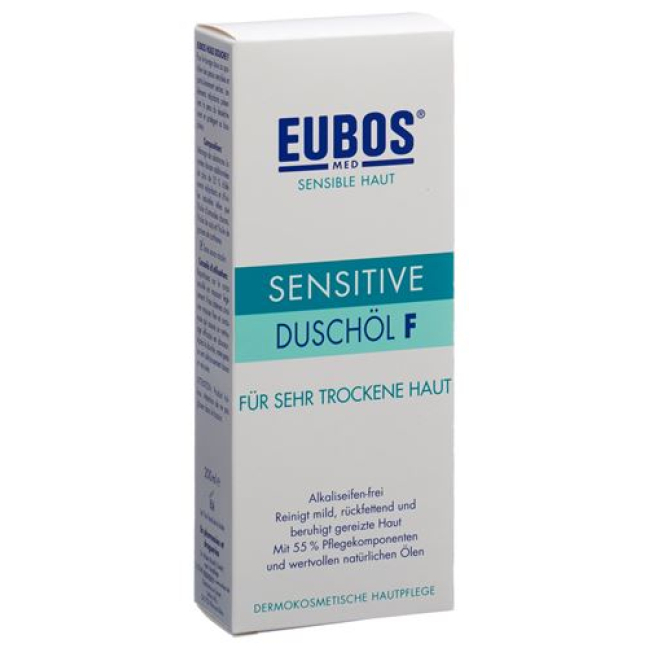 Масло для душа Eubos Sensitive F 200 мл