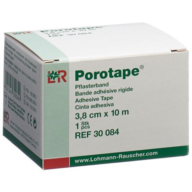Porotape plaster tape 10mx3.8cm inelastic