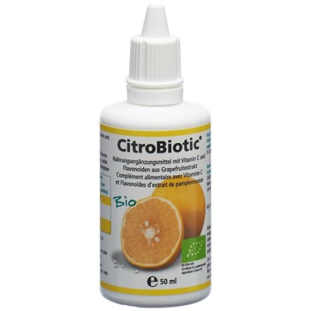 Citrobiotisk grapefrugtfrøekstrakt 50 ml Bio