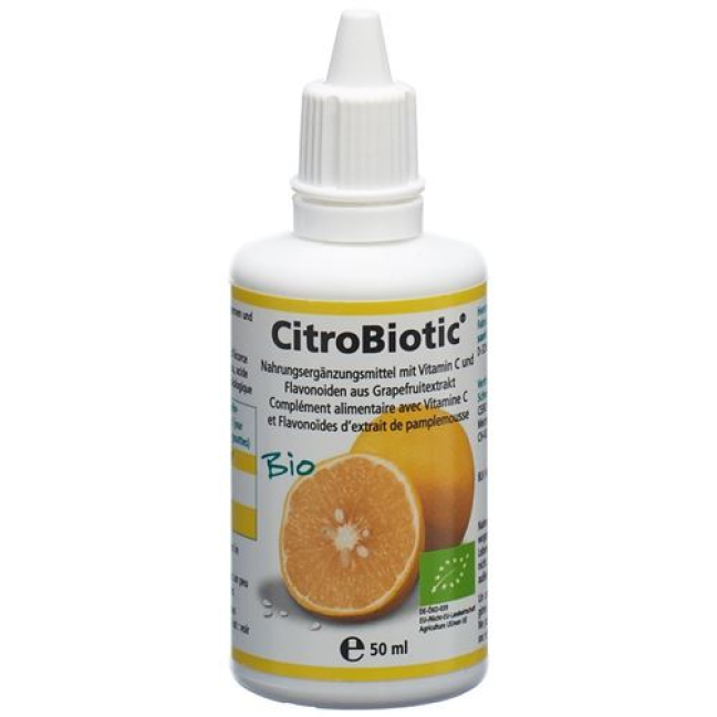 Citrobiotic εκχύλισμα σπόρων γκρέιπφρουτ 50 ml Bio