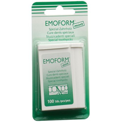 Emoform toothpicks mint 100 pcs