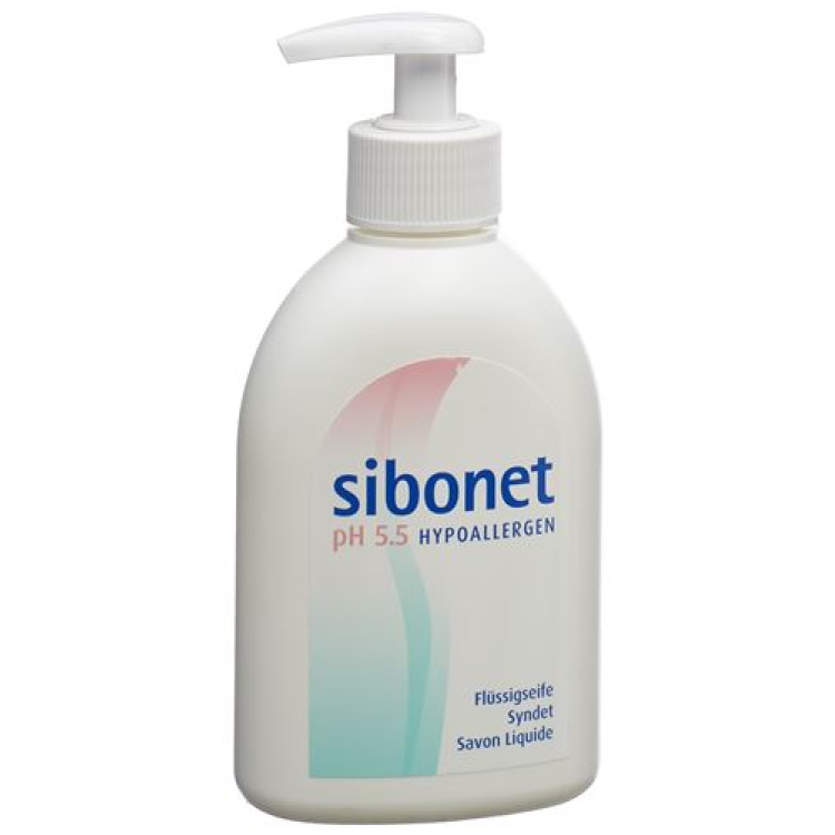 SIBONET திரவ சோப்பு pH 5.5 Hypoaller Disp 250 மில்லி