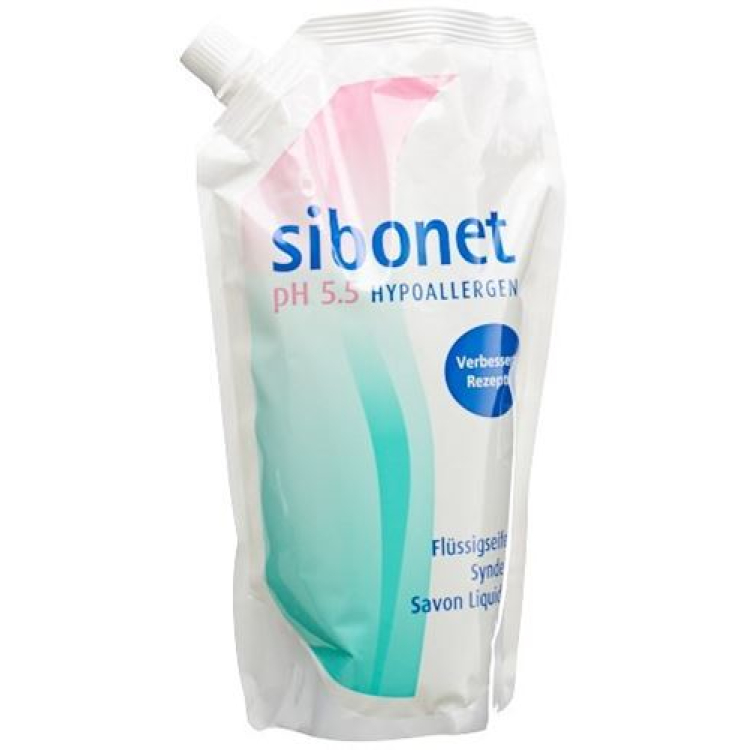 សាប៊ូរាវ 500 Sibonet បំពេញ pH 5.5 hypoallergenic ml