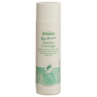 Highlands tea tree šampón a sprchový gél tube 200 ml