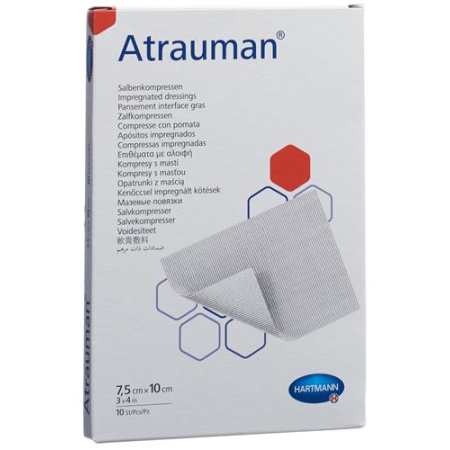 Atrauman 软膏 7.5x10cm 无菌 10 件