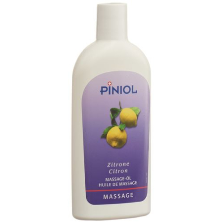 Λάδι μασάζ PINIOL με λεμόνια 250 ml