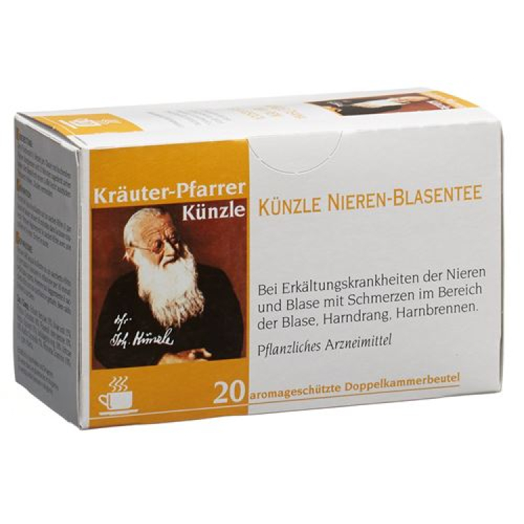 Чай Künzle нирковий і сечовий міхур 20 пакетиків 1,5 гр