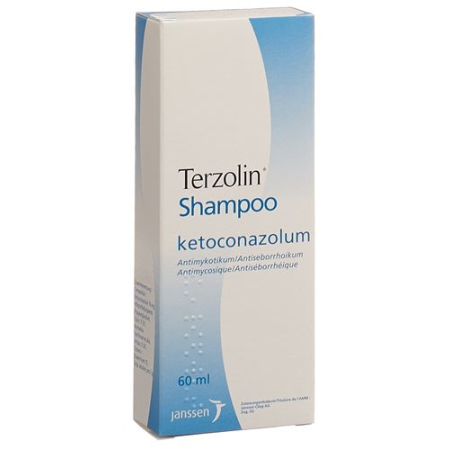 Terzolin Shampoo 10 mg/g flaske 60 ml
