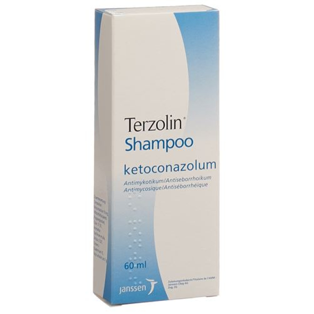 Terzolin Shampoo 10 mg / g bottle 60 ml