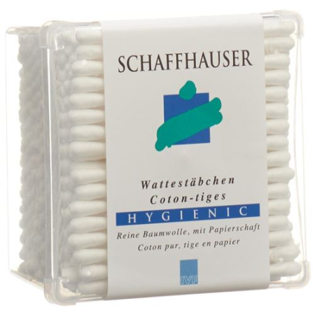 Bastoncillos de algodón SCHAFFHAUSER Hygienic 200 uds