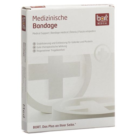 BORT knee bandage M -37cm skin-colored