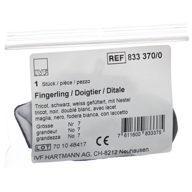 IVF Fingerling Tricot Gr7 қара