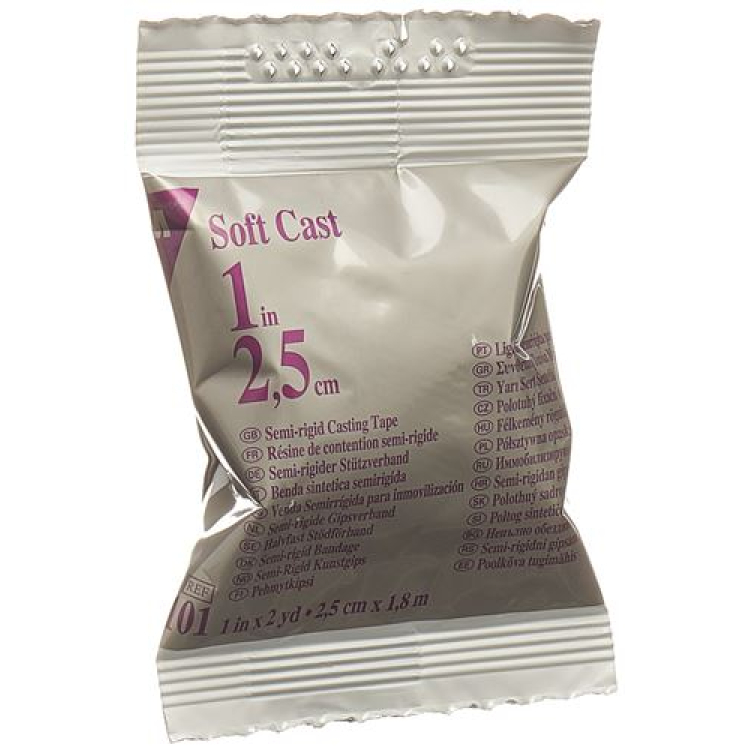 3M Scotchcast Softcast 2,5cmx1,8m baltas 10 vnt