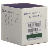 Инъекционная канюля BD Microlance 3 0,80x50 мм, зеленая, 100 шт.