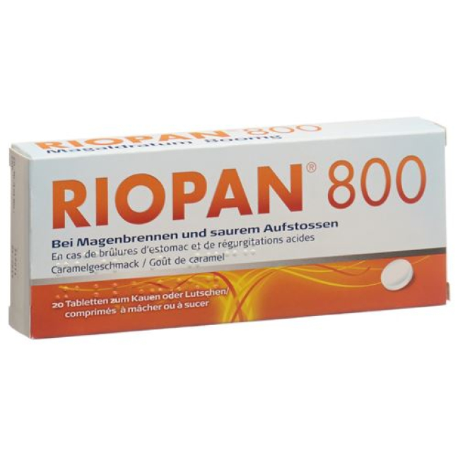 Riopan tbl 800 мг 20 дана
