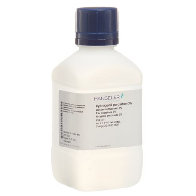 Hänseler hydrogenii peroxidum pheur 3% 500 մլ