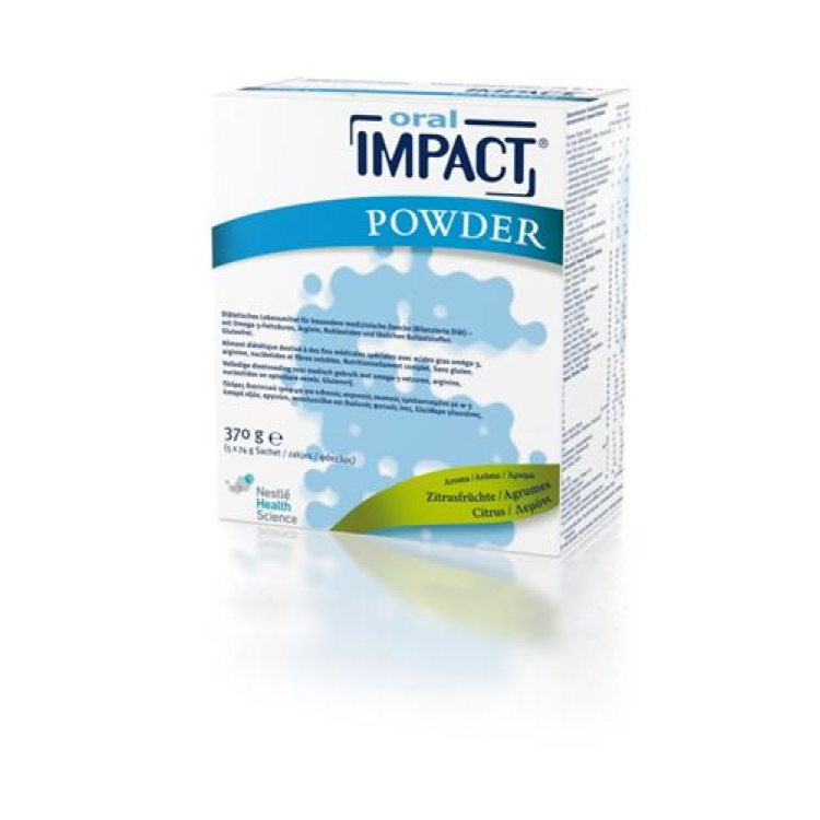 Impact Oral Immunonutrition Plv Citrus 5 Btl 74 g