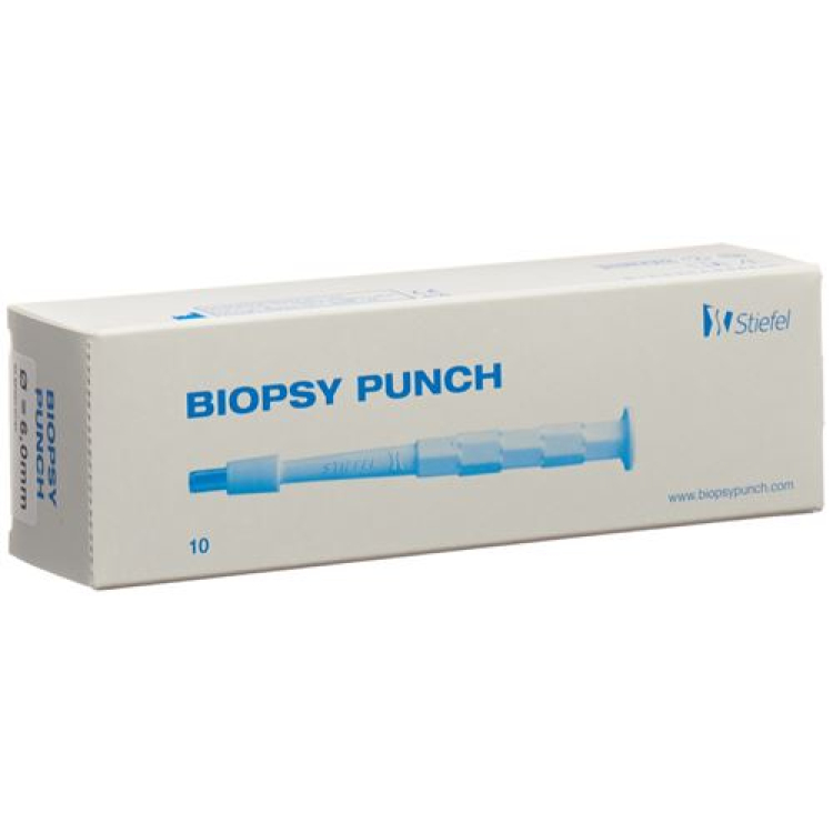 BIOPSY PUNCH 6mm 가장자리 10개