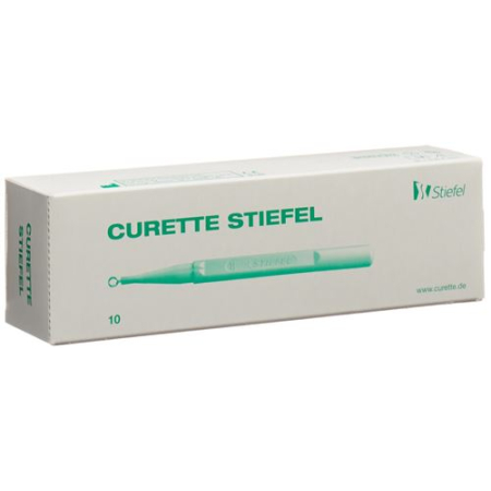 Stiefel Curette 4mm 10 pieces