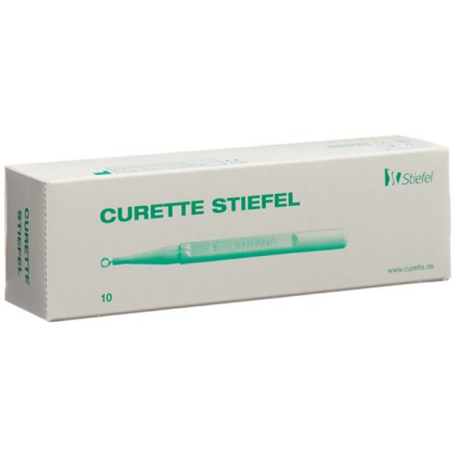 Stiefel Curette 4mm 10 dona