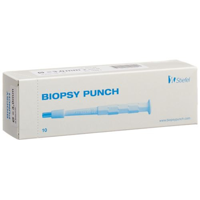 BIOPSY PUNCH 3mm edge 10 pcs