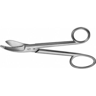AESCULAP ​​plaster scissors 23.5cm serrated