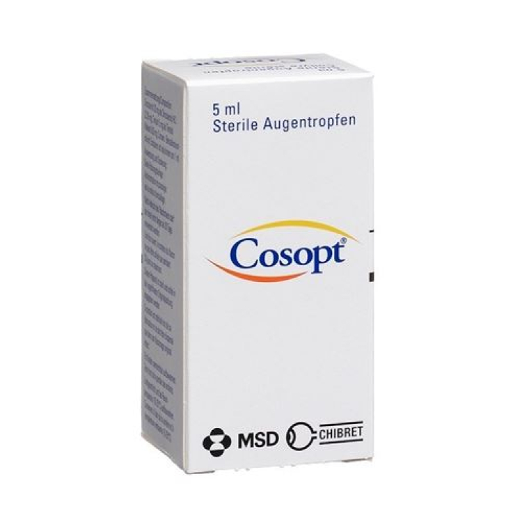 Cosopt Gtt Opht steriele fles 5 ml