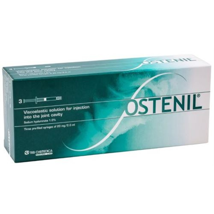 Ostenil Inj Lös 20 mg/2ml Fertspr 3 Stk