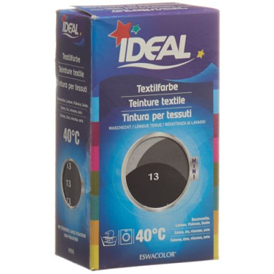 Ideal mini cotton color black no13