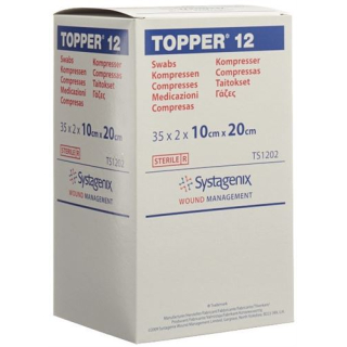 TOPPER 12 NW compr 10x20cm ster 35 bags 2 pcs