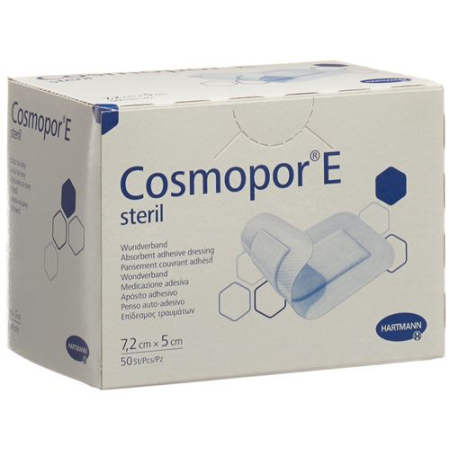 Cosmopor E Quick Association 7.2cmx5cm sterile 50 pcs