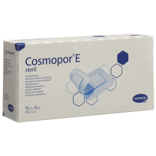 Cosmopor E quick bandage 15cmx6cm sterile 25 pcs