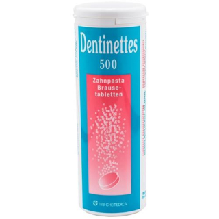 ថេប្លេត Dentinettes effervescent 500 កុំព្យូទ័រ