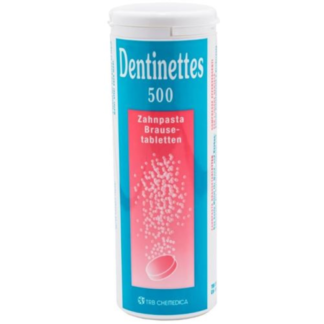 Pastilla efervescente Dentinettes 500uds
